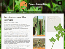 Tablet Screenshot of plantes-comestibles.fr